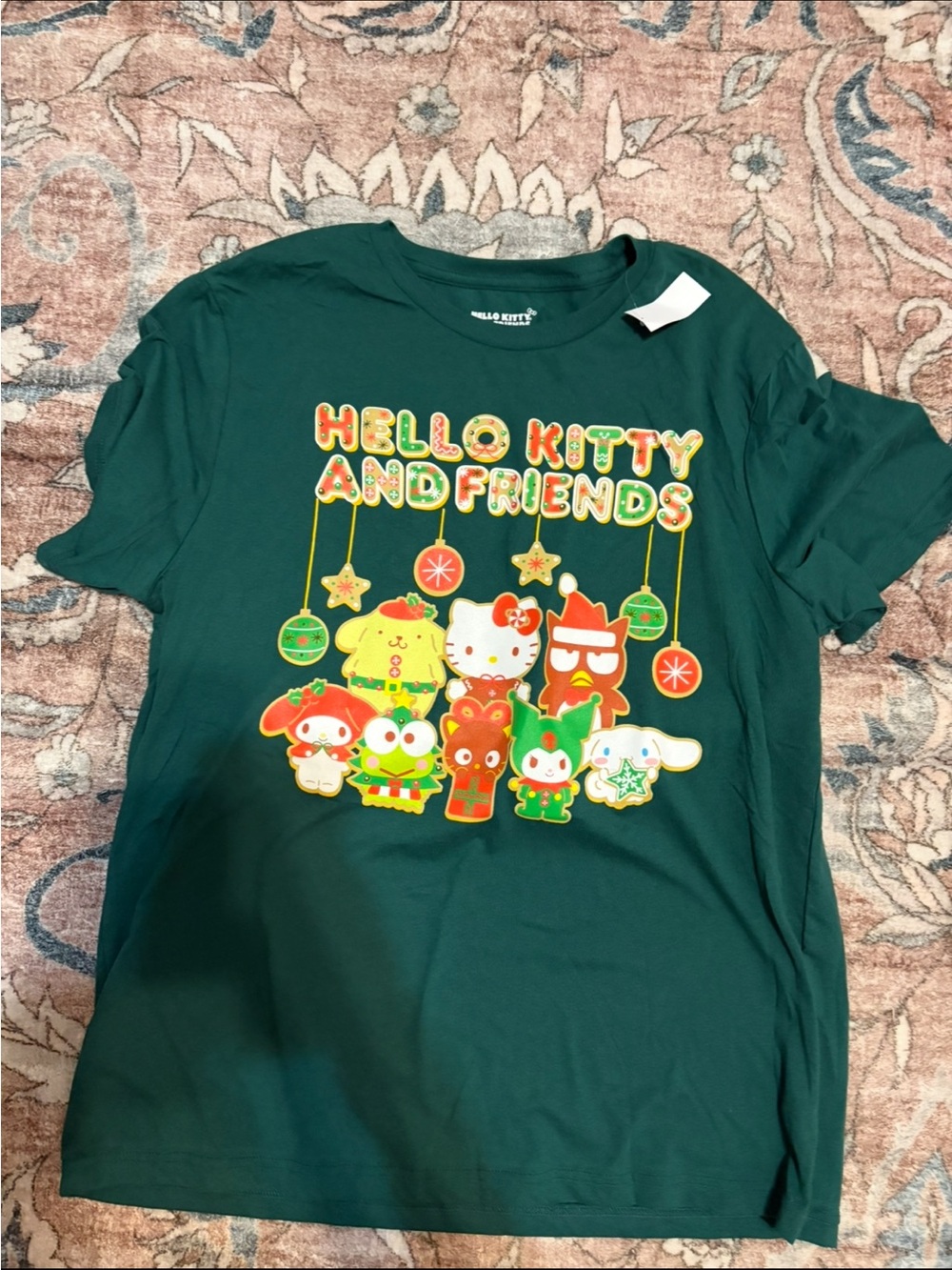 NWT Hello Kitty and Friends Sanrio Christmas Large Old Navy T-Shirt